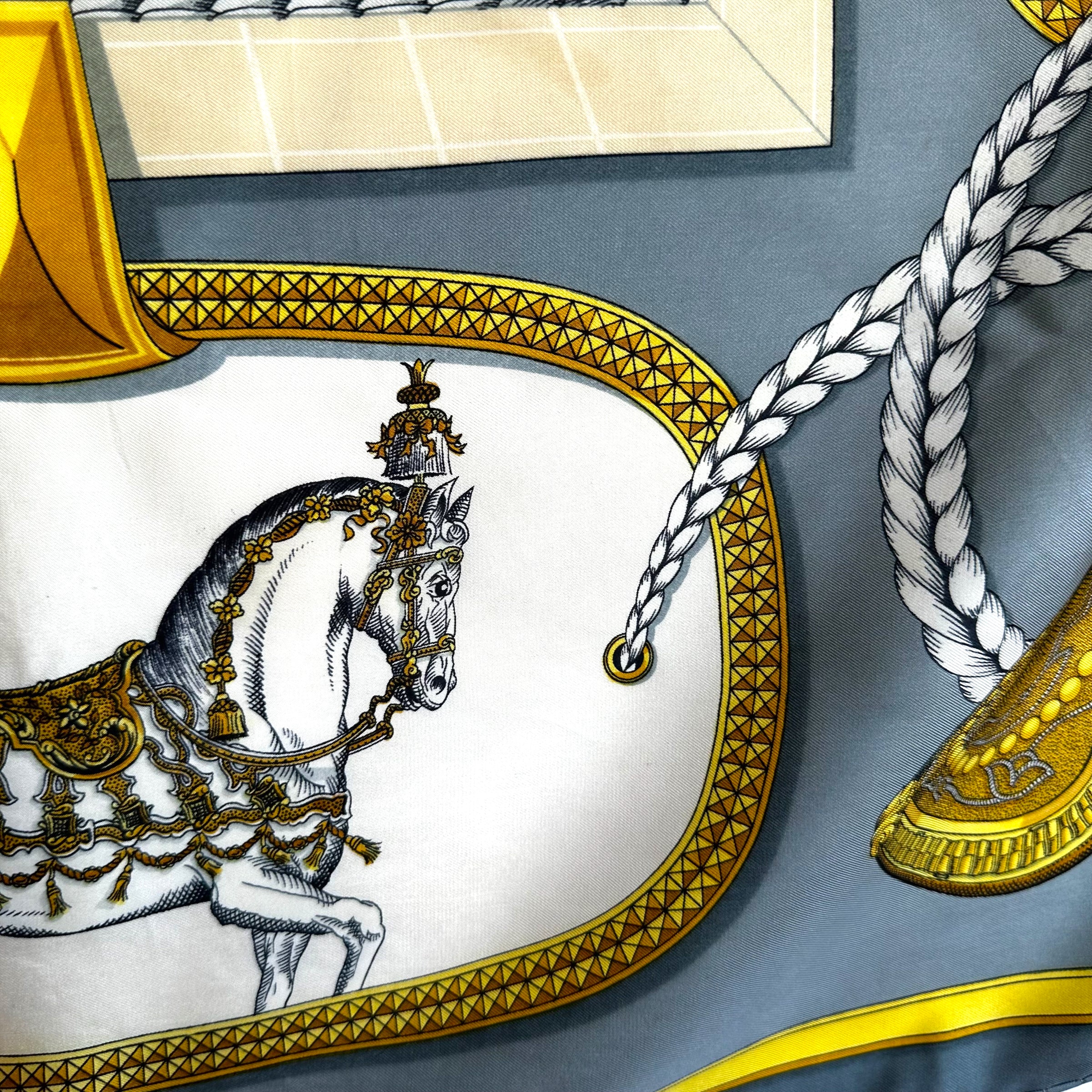 Grand apparat - FOULARD HERMES 90 CM