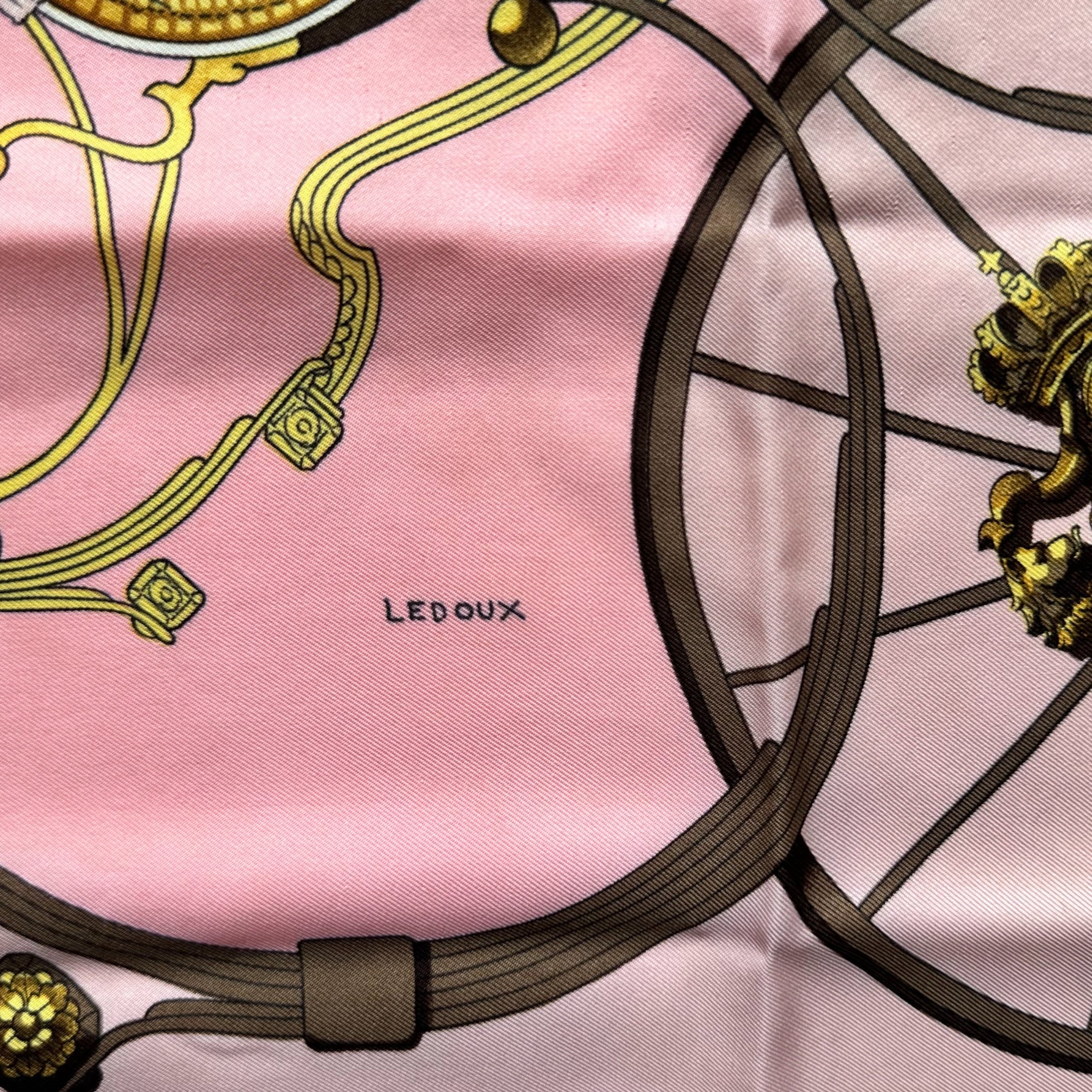 Springs - FOULARD CARRE HERMES 90 CM