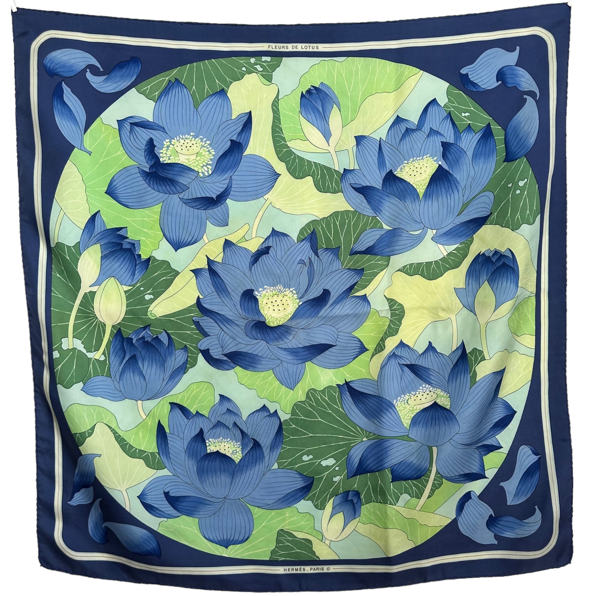 Carré Hermès Fleurs de Lotus