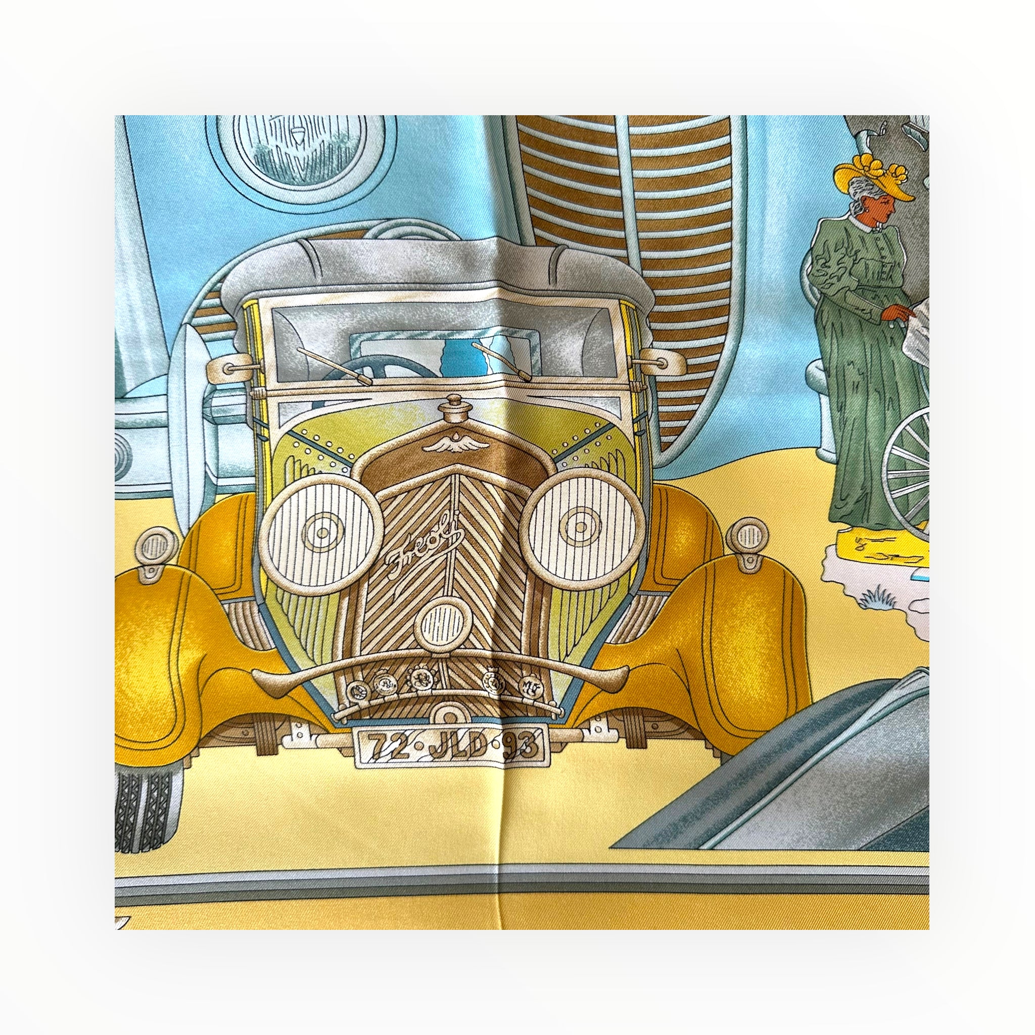 Automobile - Hermes scarf 90cm