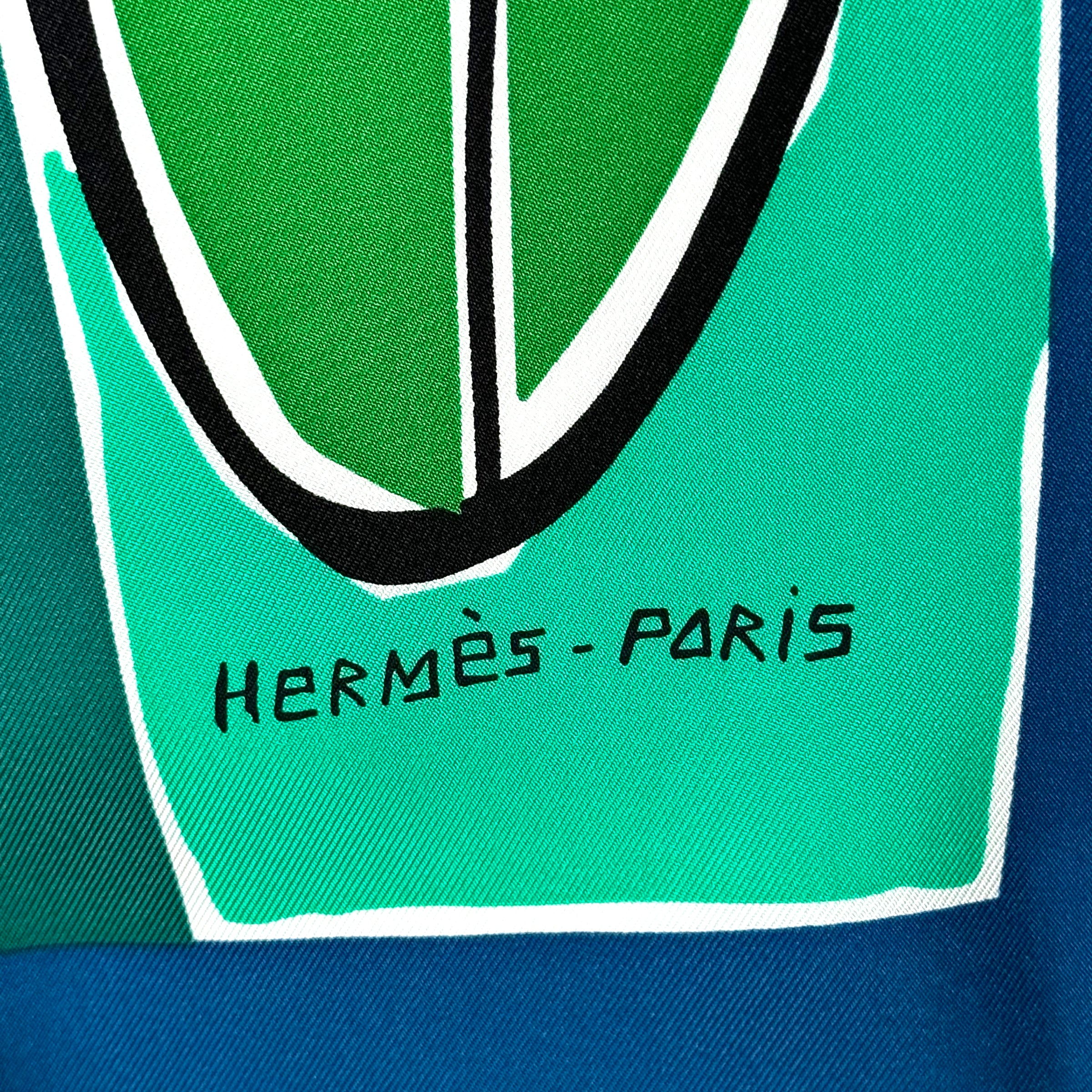 Sea, Surf & Fun - FOULARD HERMES 90 CM