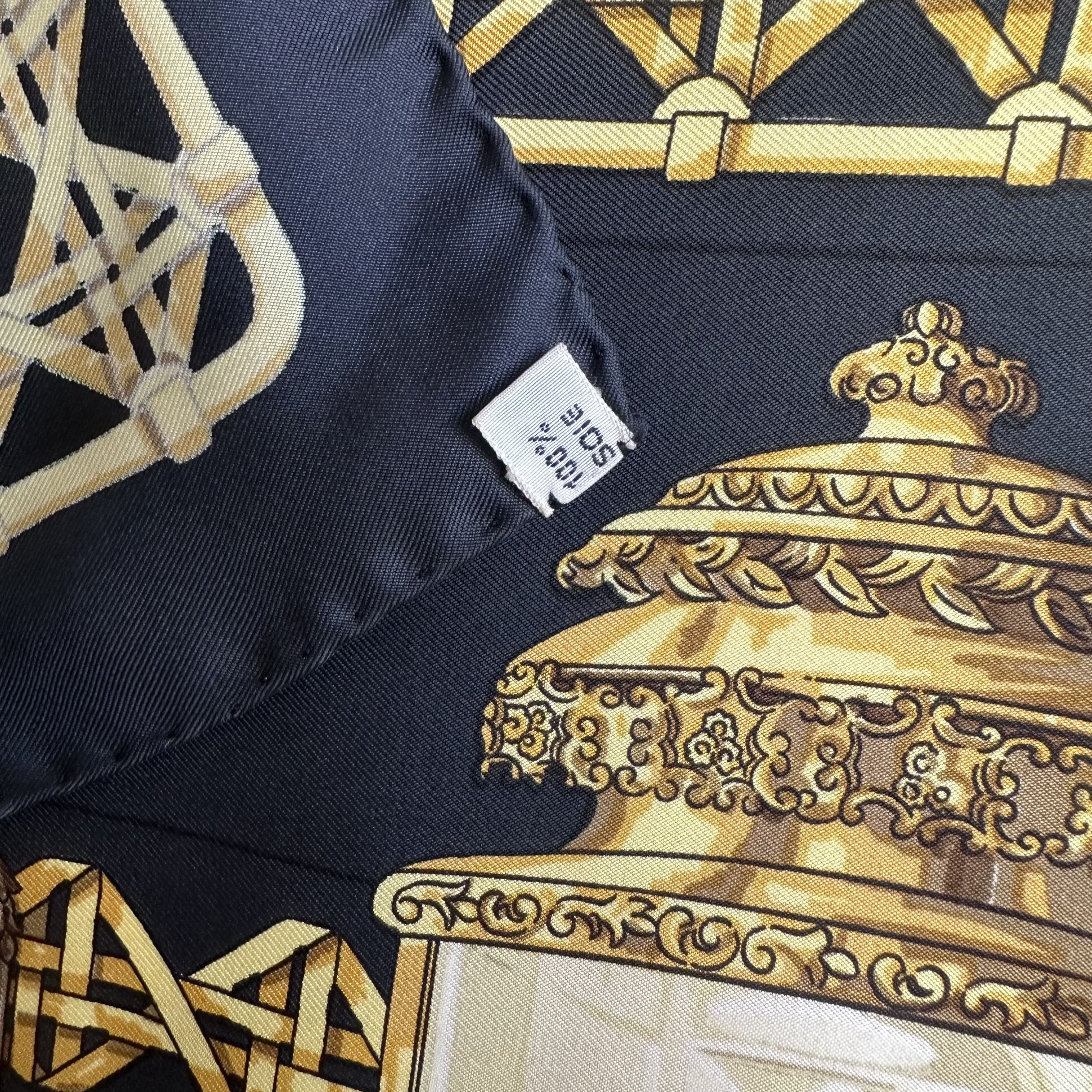 Feux de route - FOULARD HERMES 90CM
