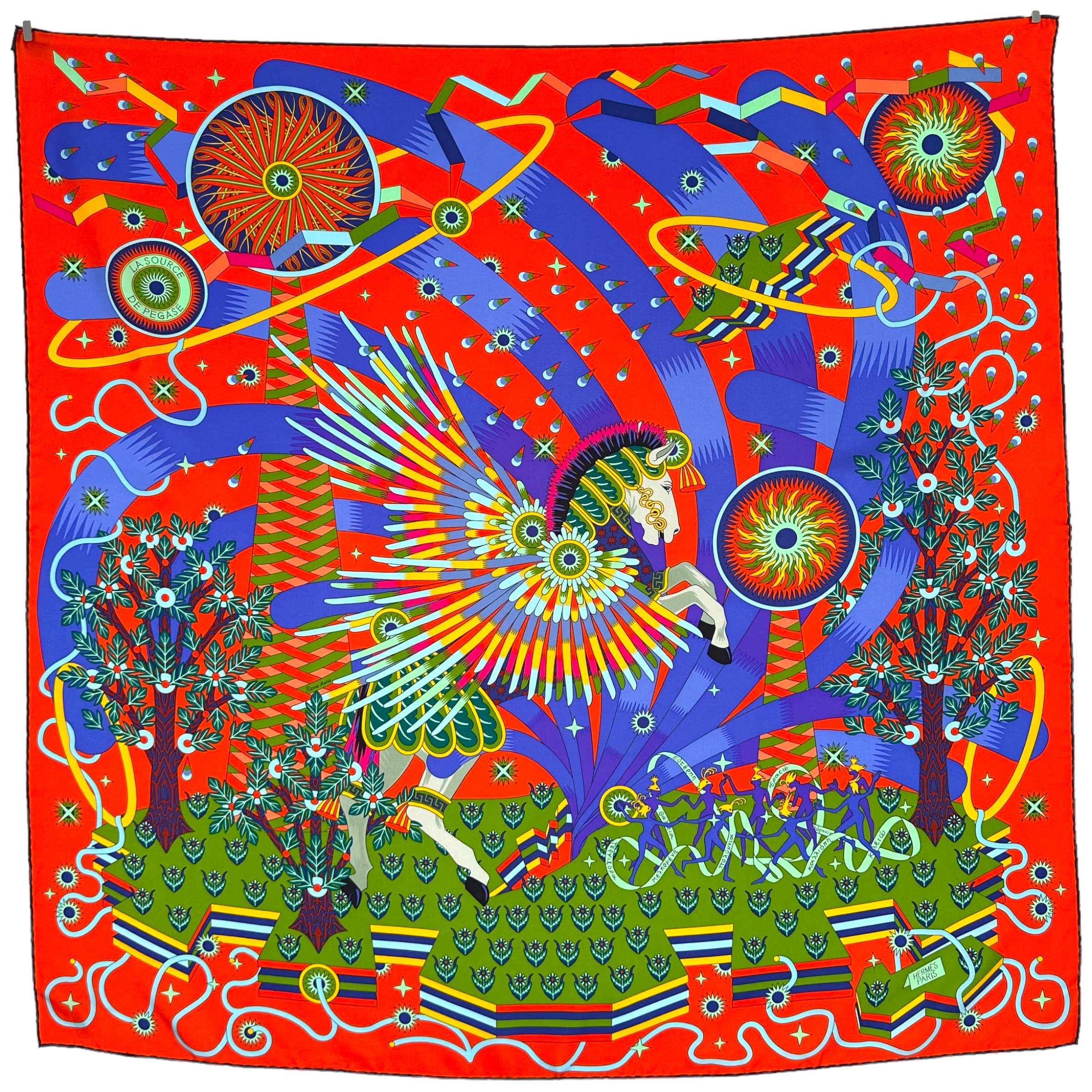 carre-foulard-hermes-la-source-de-pegase-orange