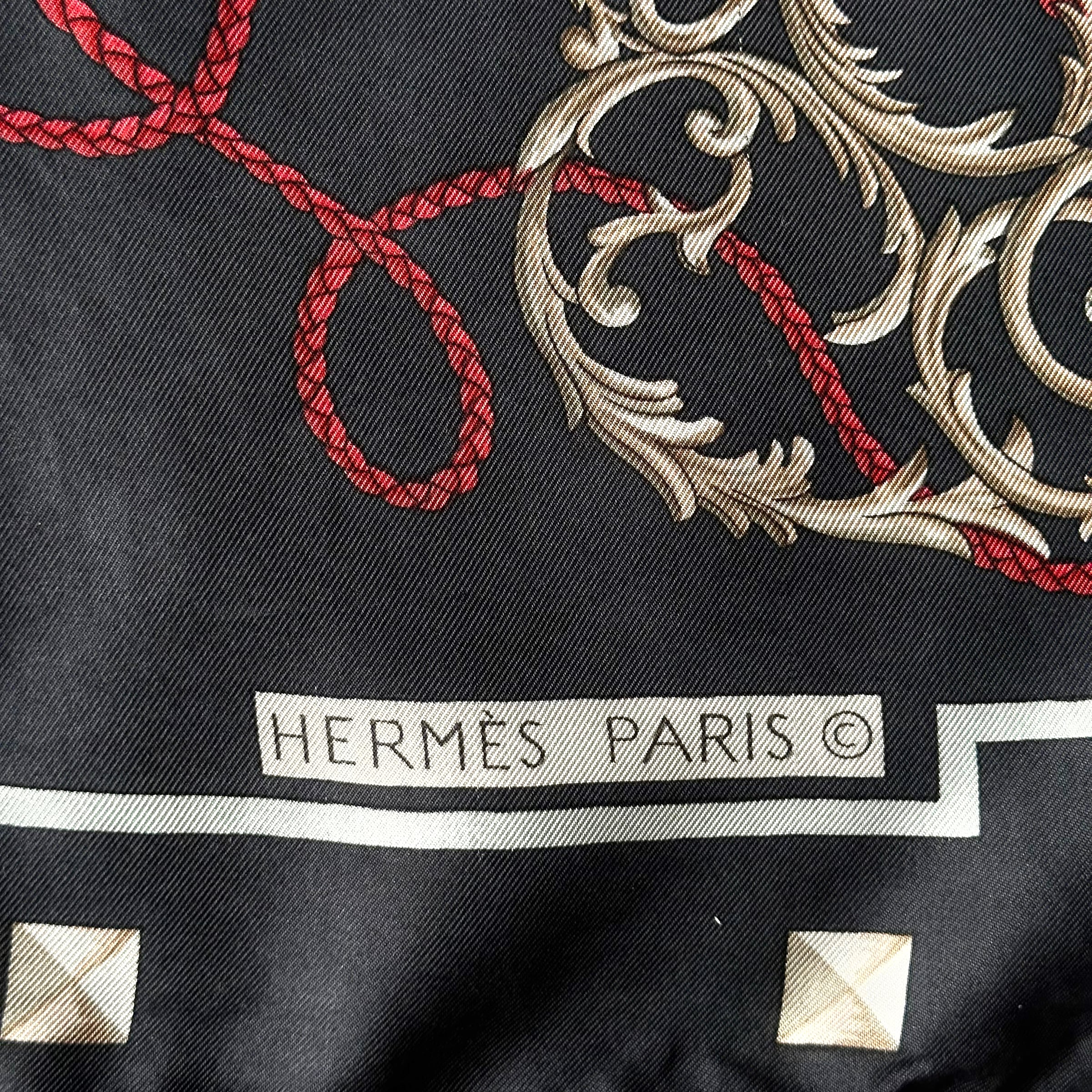 Les Clés - FOULARD HERMES- Wash