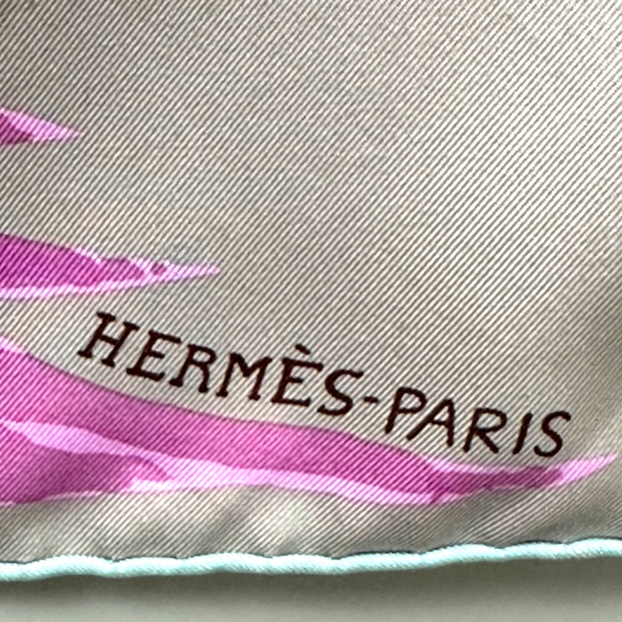 Au bout du monde - FOULARD CARRE HERMES 90CM - Carré Society