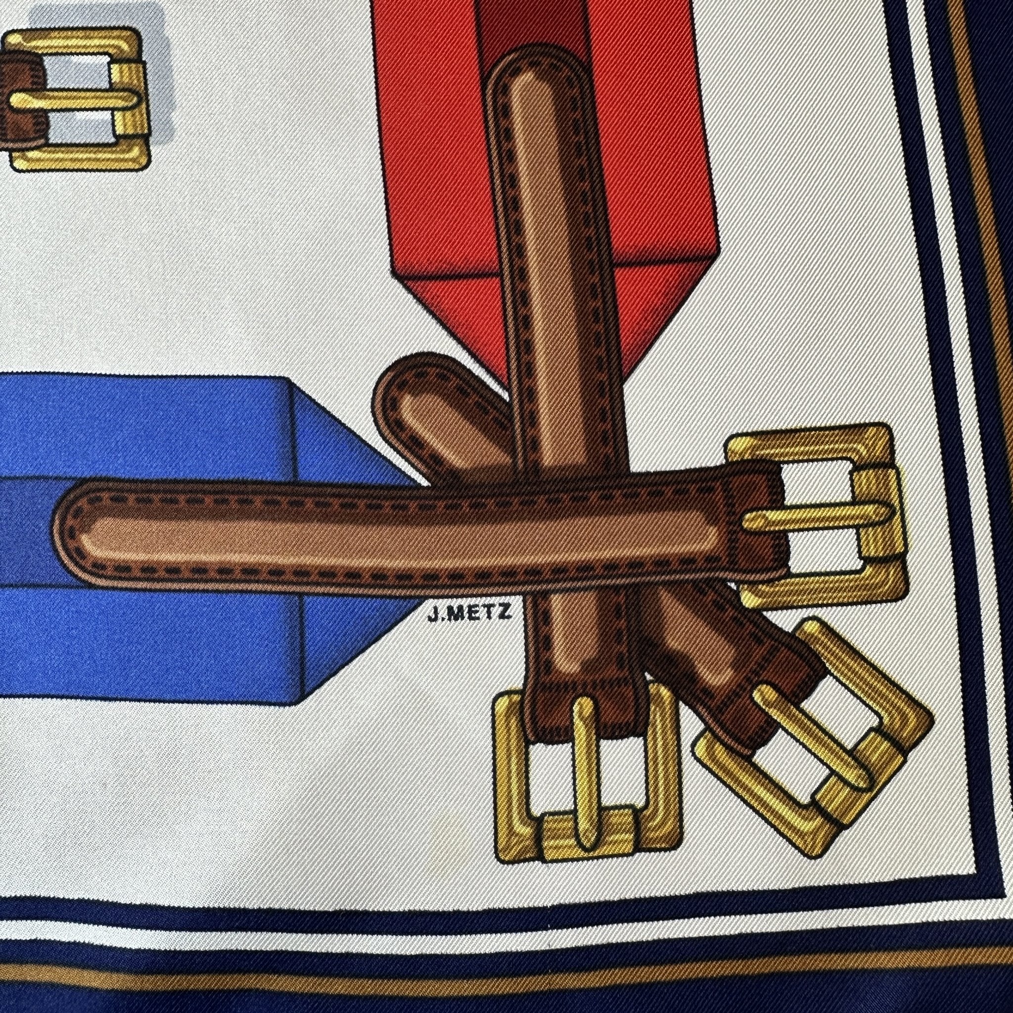 signature du dessinateur Metz