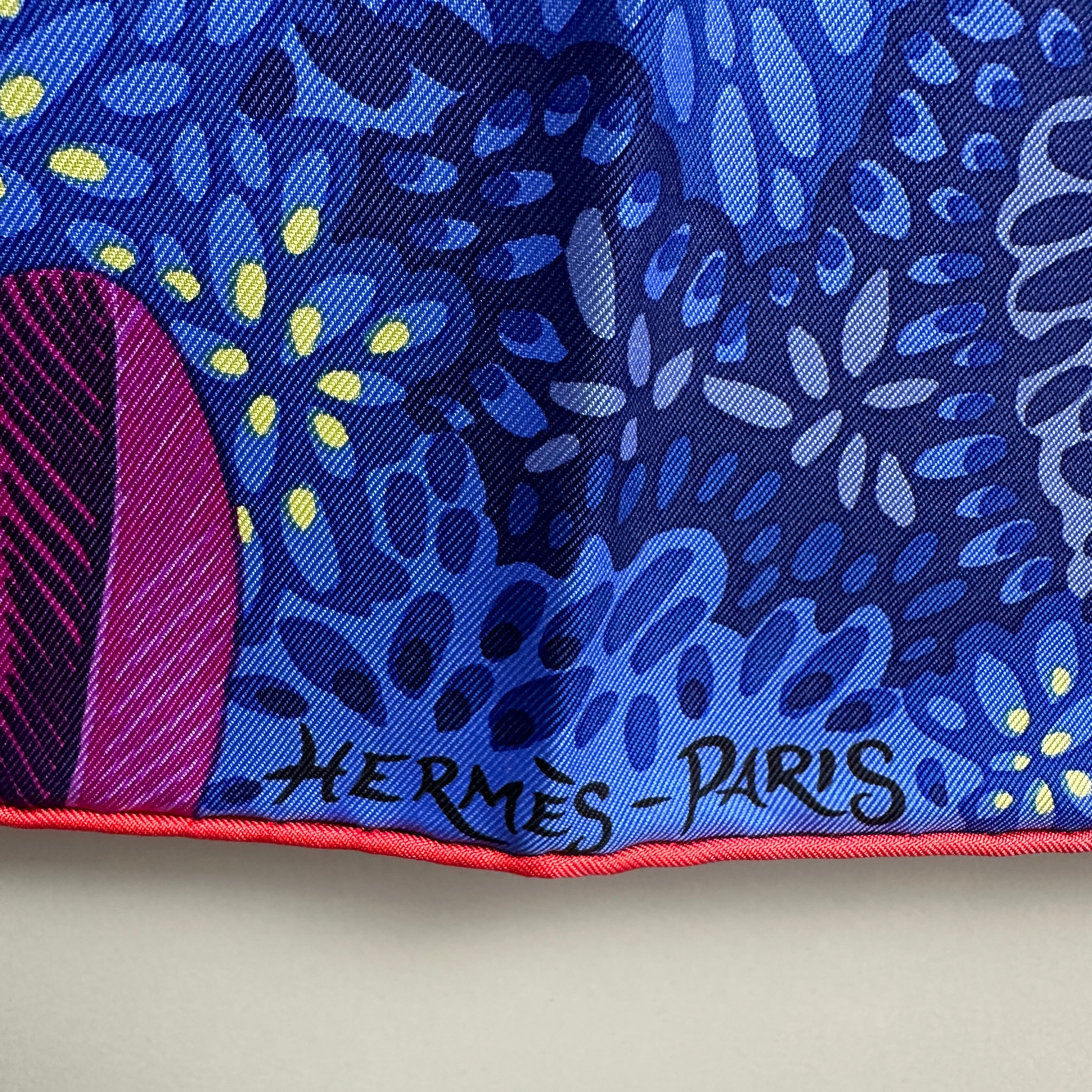 L'esprit de la forêt - Foulard Hermès 90CM