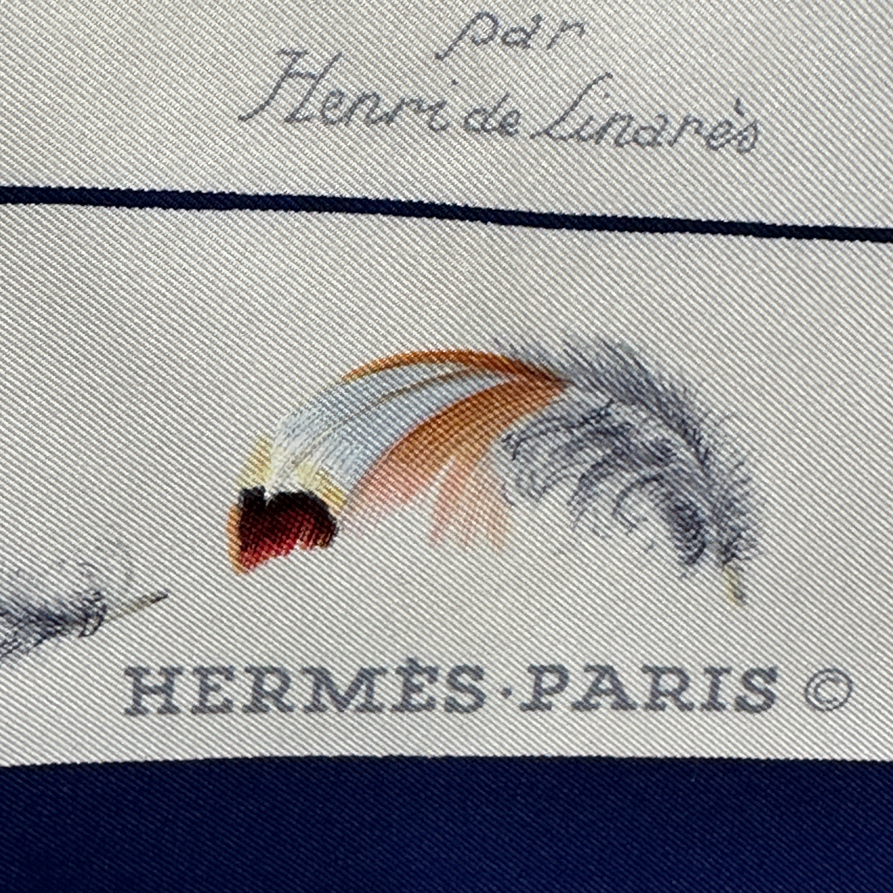 Plumes - FOULARD HERMES 90 CM