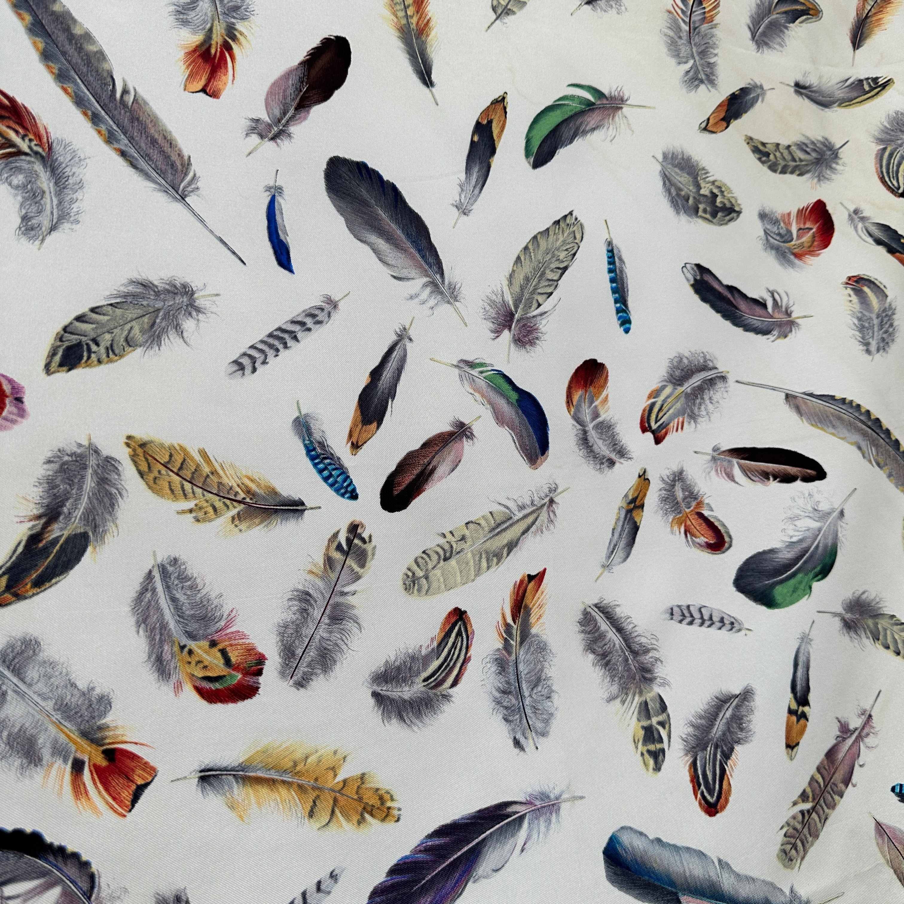 Plumes - FOULARD HERMES 90 CM