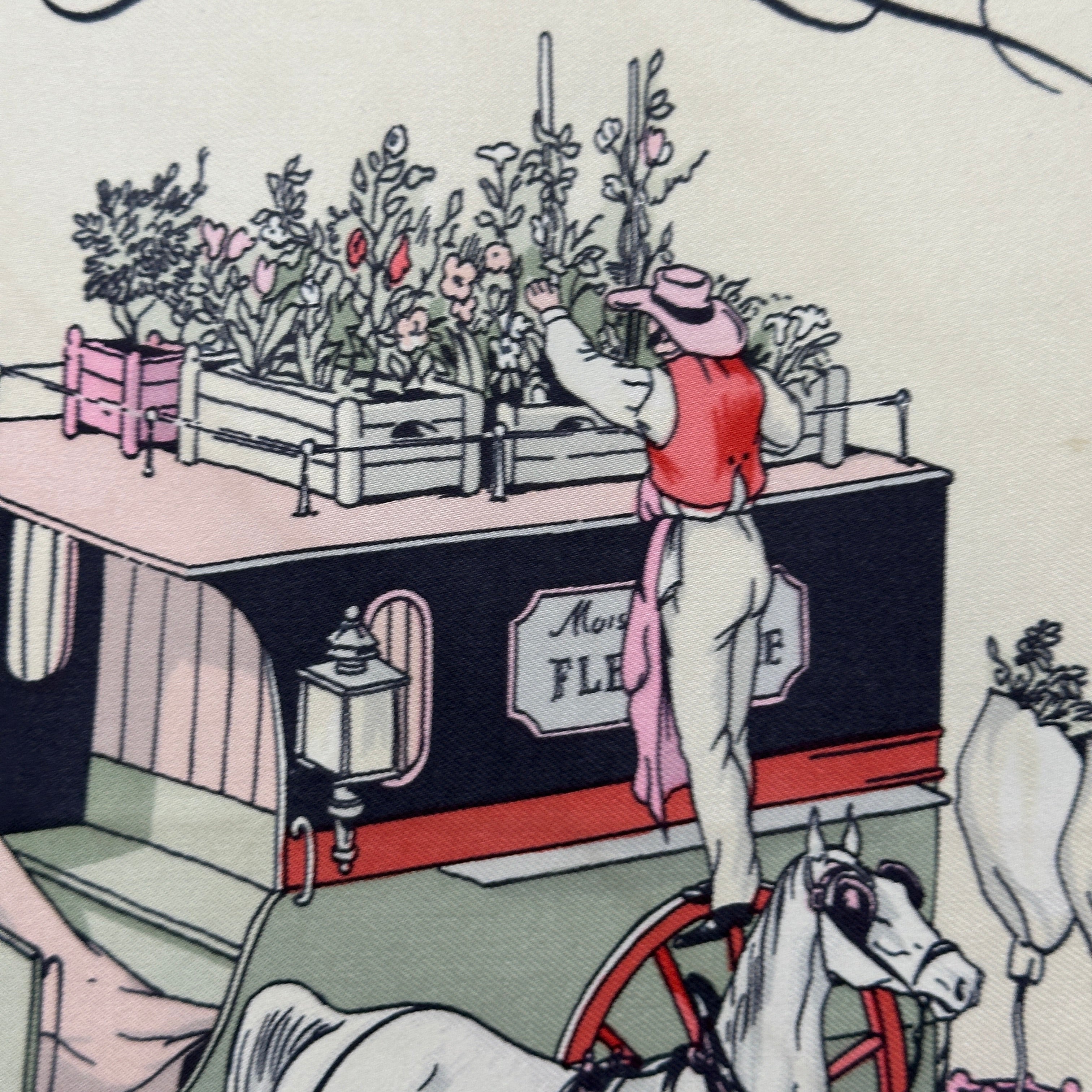 Quai aux Fleurs - Hermès Scarf 90 cm