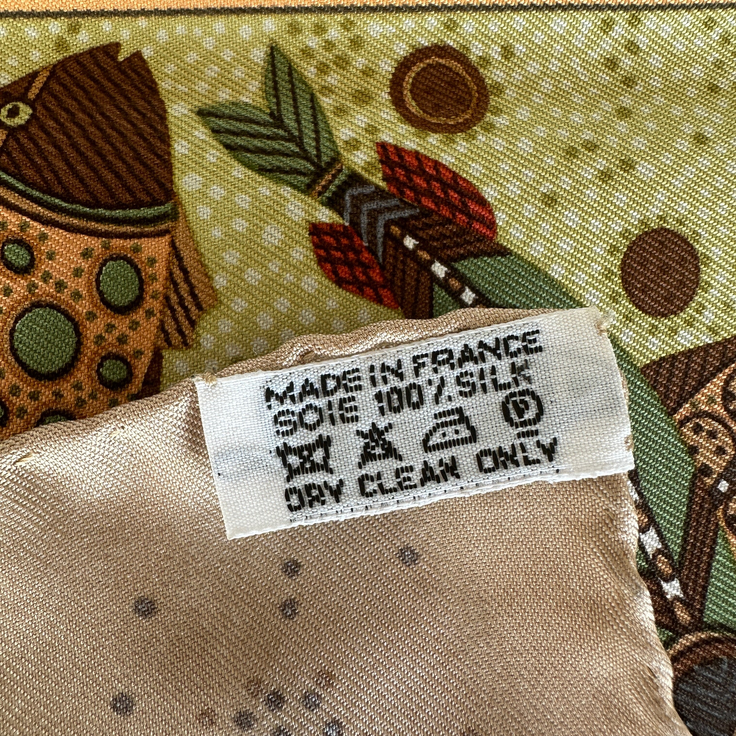 Rêve d'Australie - FOULARD HERMES 90CM