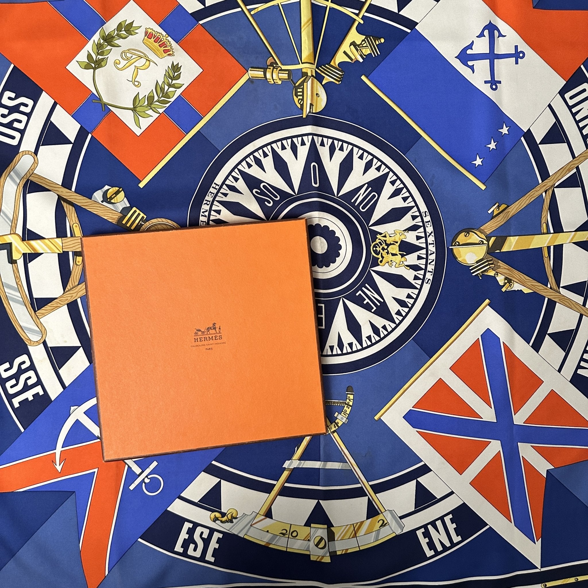 Sextants - HERMES SCARF 90 CM