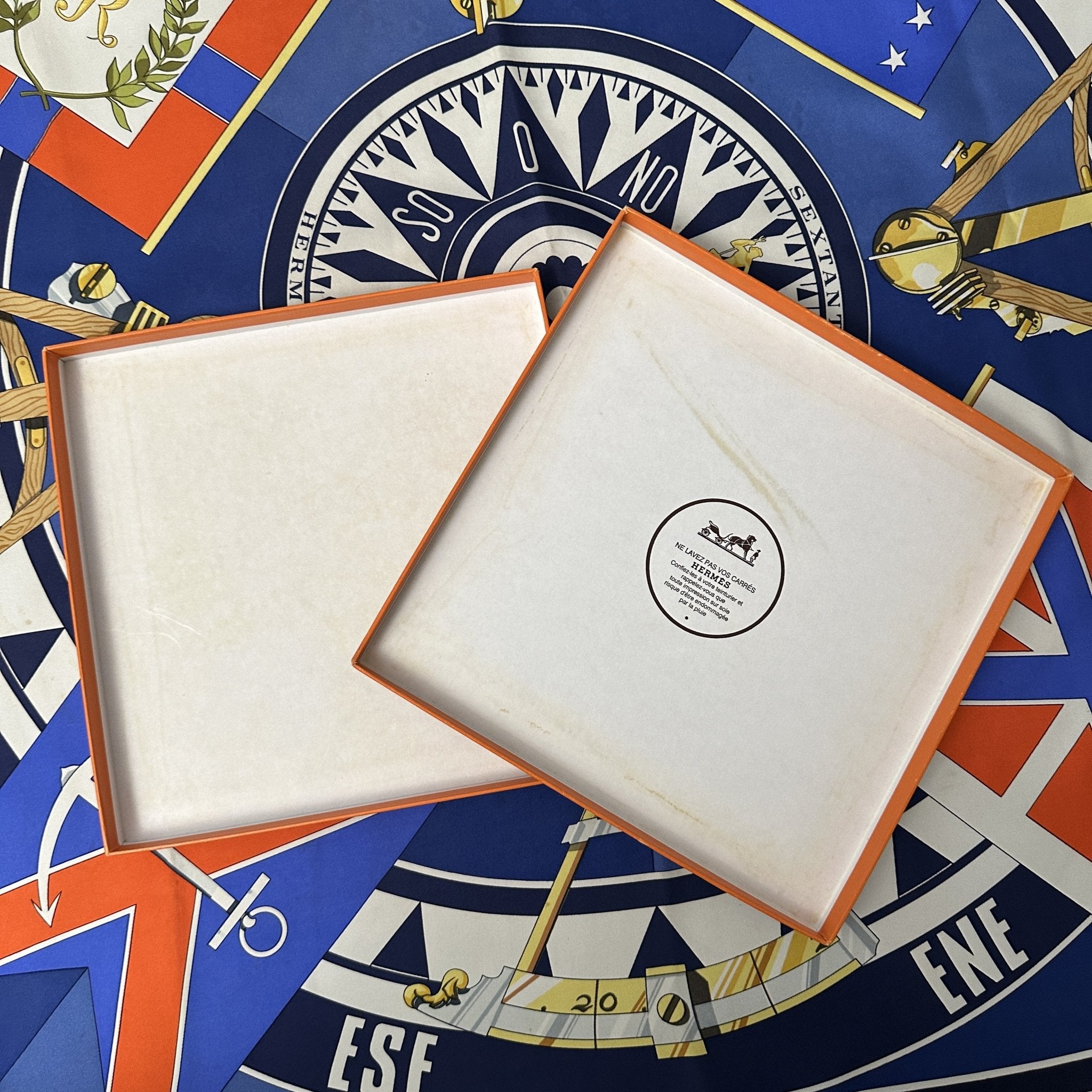 Sextants - HERMES SCARF 90 CM