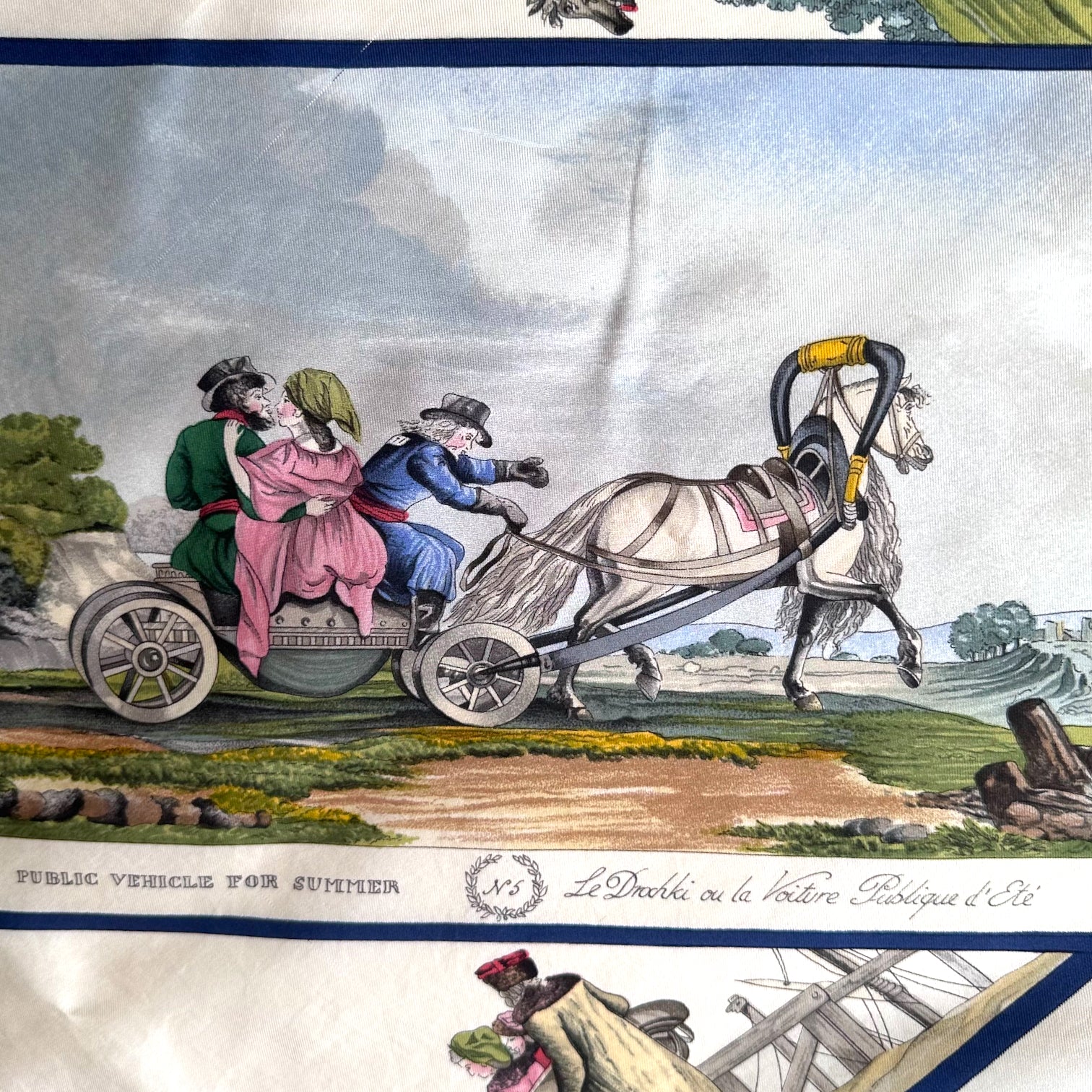 Voyages slaves - FOULARD HERMES 90 CM