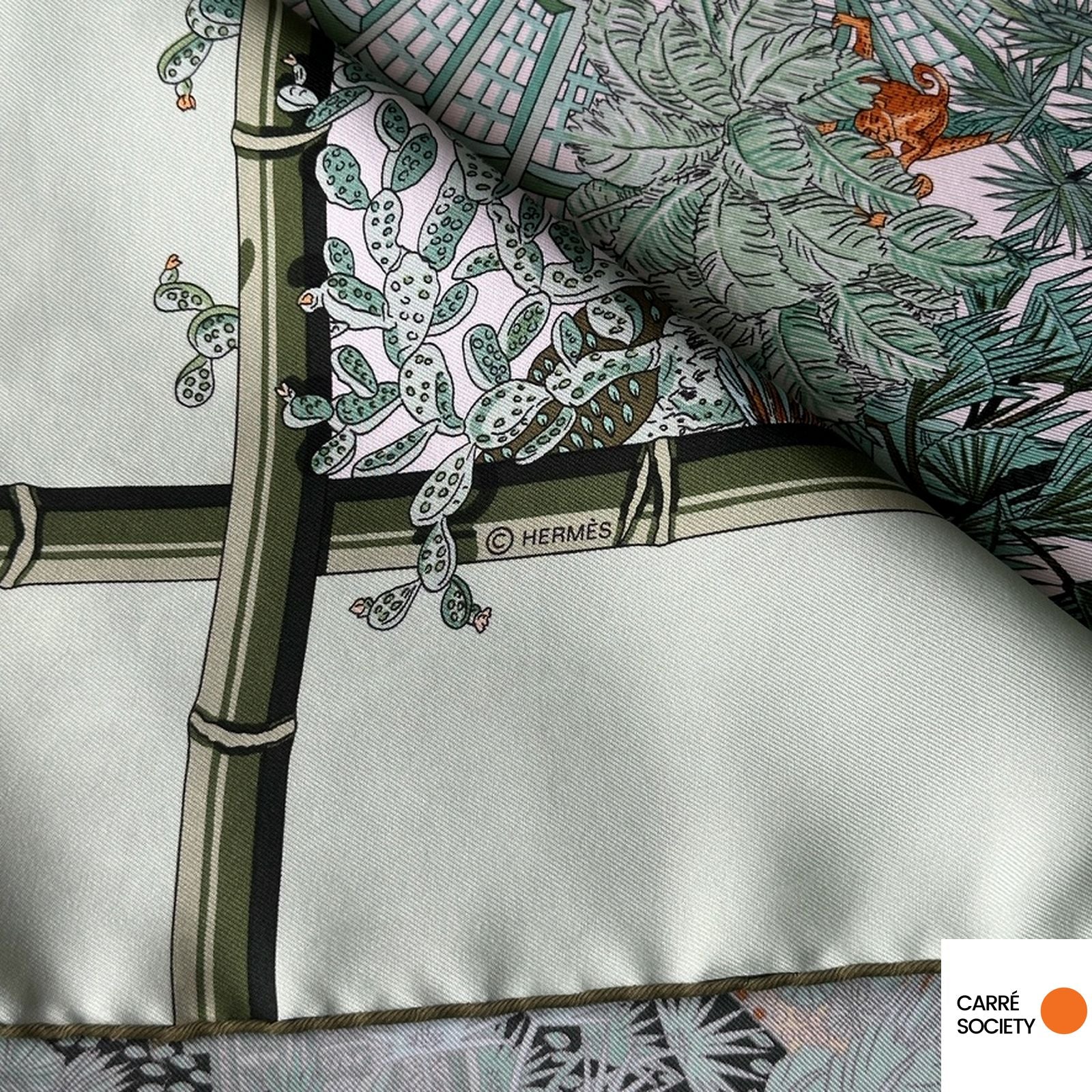 Hermès Winter Gardens Scarf – Annie Faivre - 2007