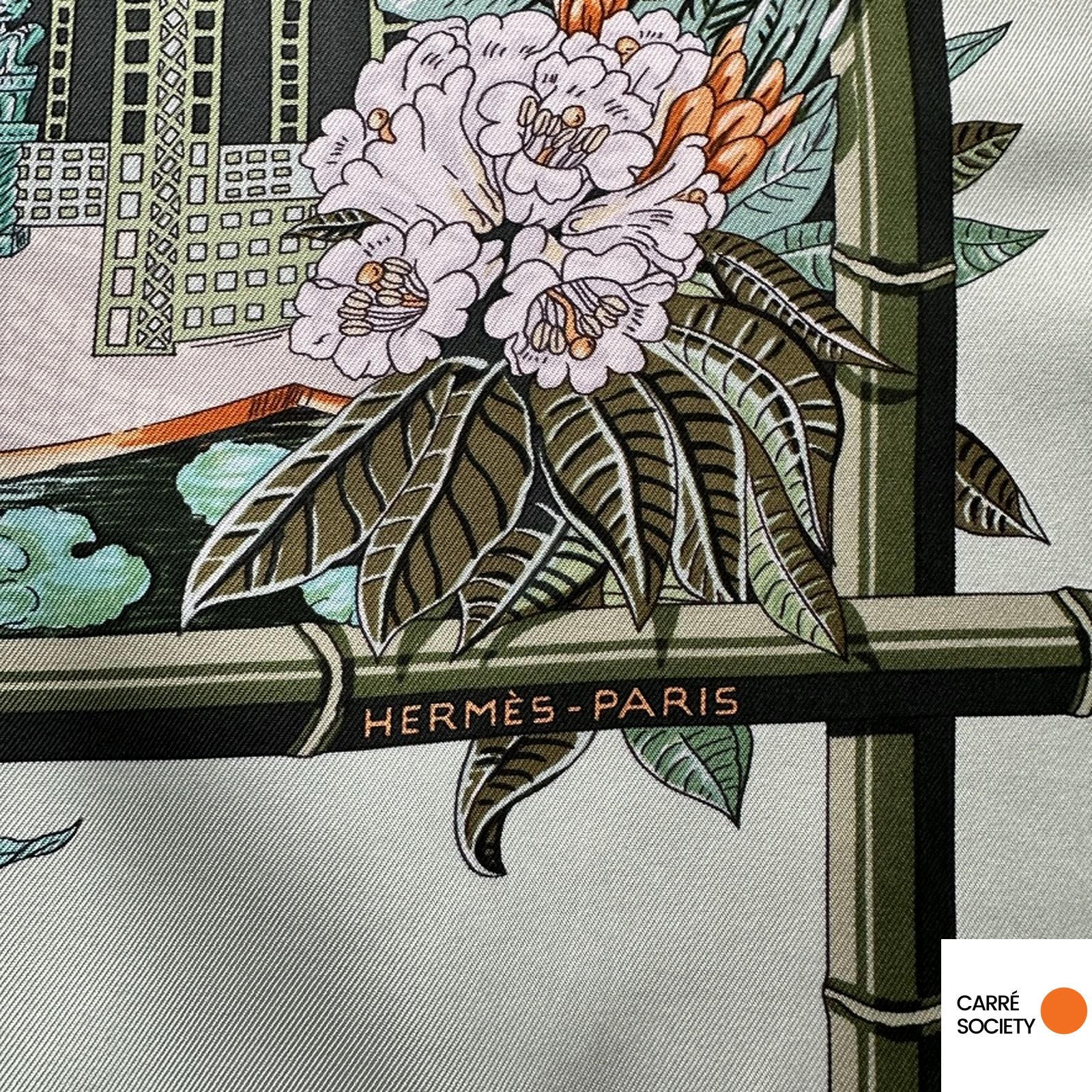 Hermès Winter Gardens Scarf – Annie Faivre - 2007